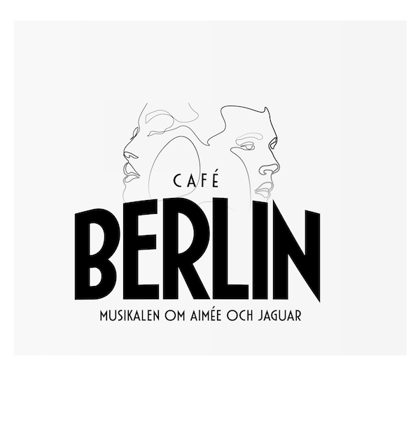 Logotyp - Café Berlin Musikalen om Aimee och Jaguar